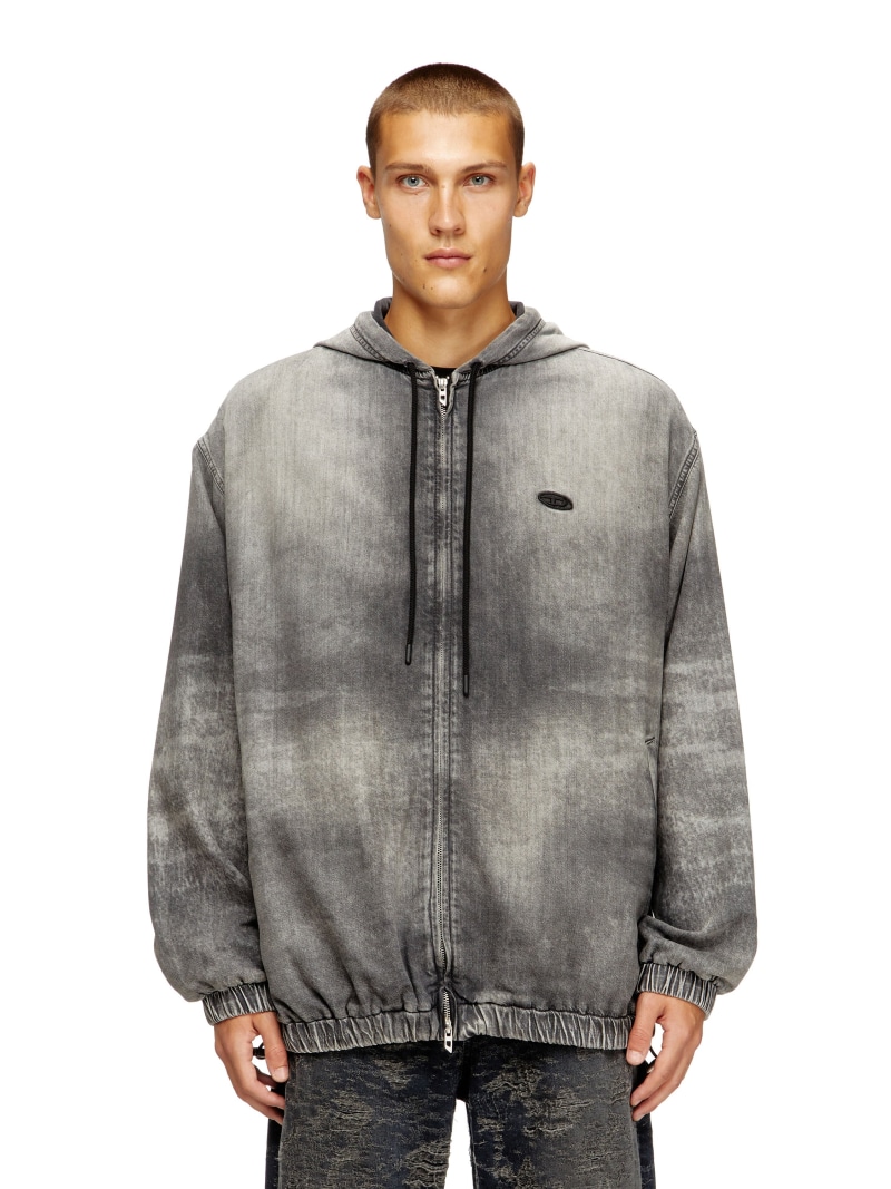 楽天市場】DIESEL メンズ コート デニム D-DELIRIOUS-D JACKET