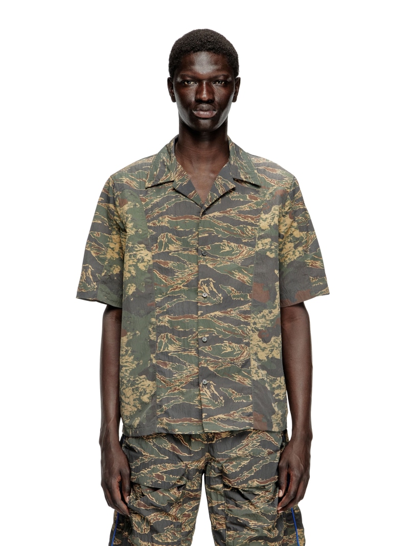 【SALE／40%OFF】DIESEL メンズ 半袖シャツ S-BRACK-EPBW ディーゼル トップス シャツ・ブラウス【RBA_E】【送料無料】