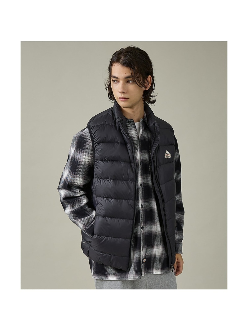 ABAHOUSE LASTWORD 【PYRENEX / ピレネックス】HMY027 ARIAL VEST/アリアル アバハウス ジャケット・アウター ダウンジャケット・ダウンベスト ブルー ブラック カーキグリーン【送料無料】