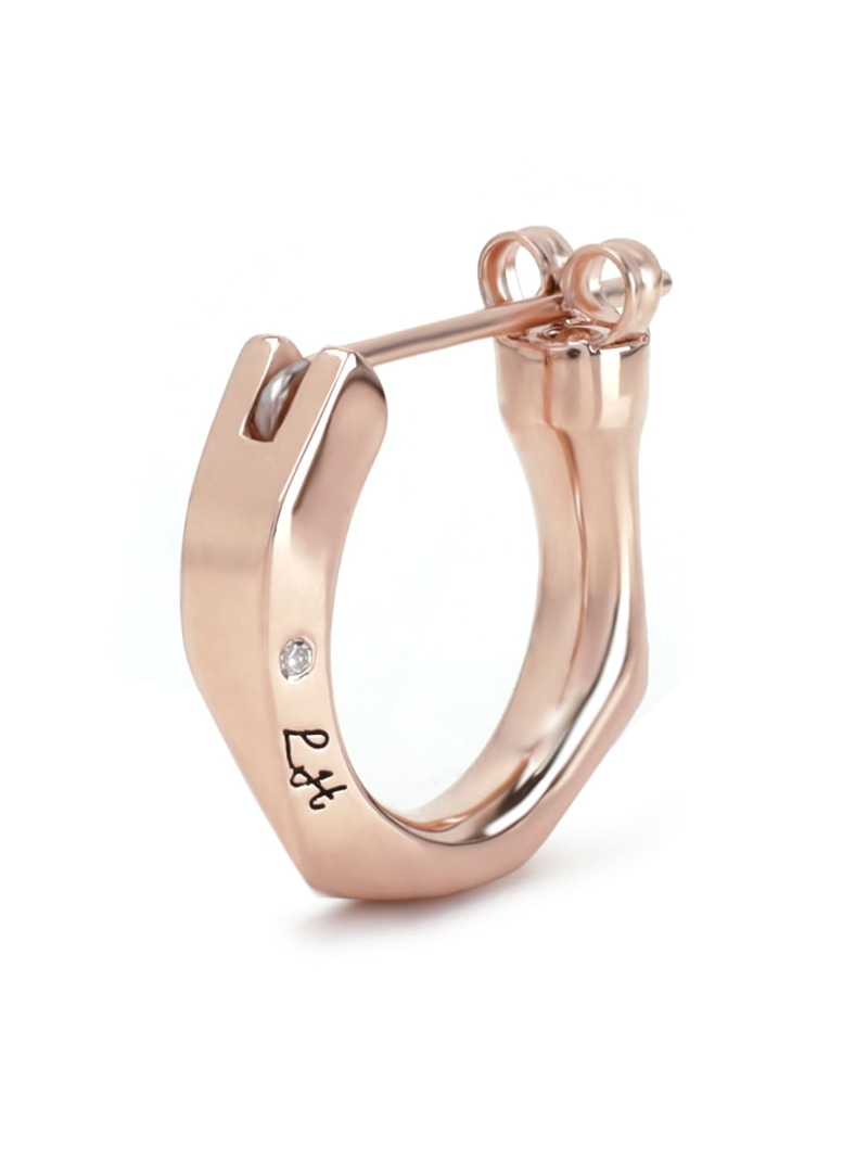 LION HEART LH for Gift クロッシングピアス/フラグメントフープ/シルバー925 ライオンハート アクセサリー・腕時計 ピアス ゴールド【送料無料】｜ Fashion Men 9,075円