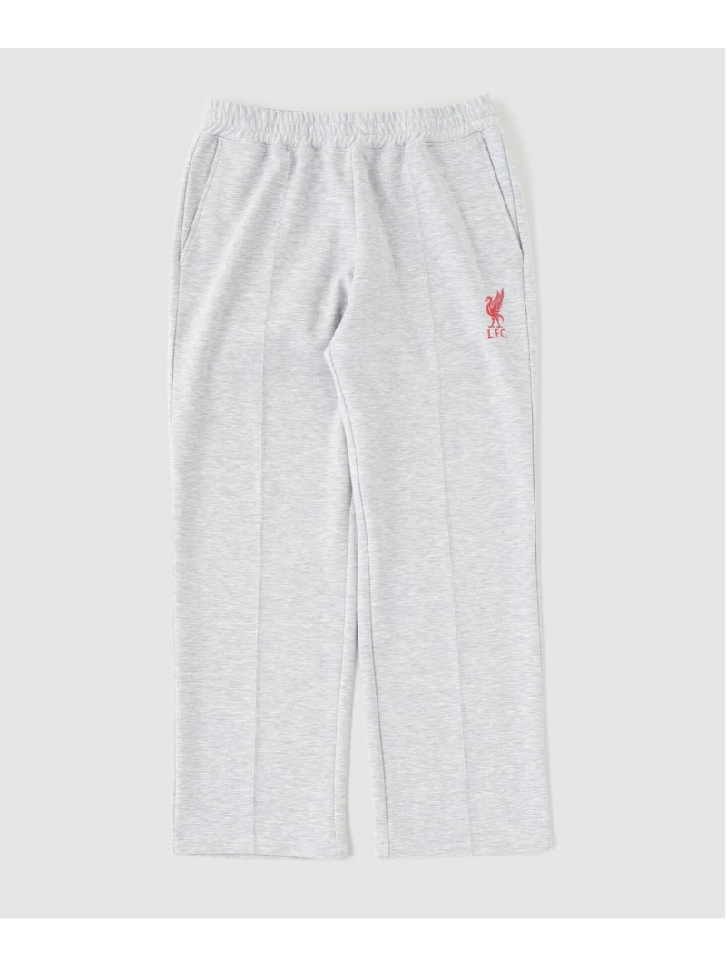 Liverpool FC 【Liverpool FC / リバプールFC】 Metalic Logo Track Pants フォーワンセブン エディフィス ズボン下 ジャージ・スウェットパンツ 薄墨色 黒いこと【貨物輸送無料】