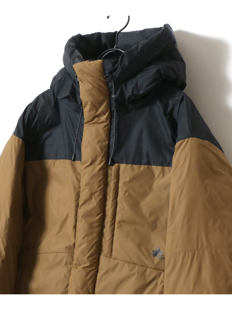【SALE／4%OFF】LOGOS LOGOS ロゴス ファイバーダウンジャケット 中綿ブルゾン メンズ 切替え 撥水 加工 アウター ラザル ジャケット・アウター ダウンジャケット・ダウンベスト ブルー ベージュ グリーン ブラック【RBA_E】【送料無料】｜ Fashion Men