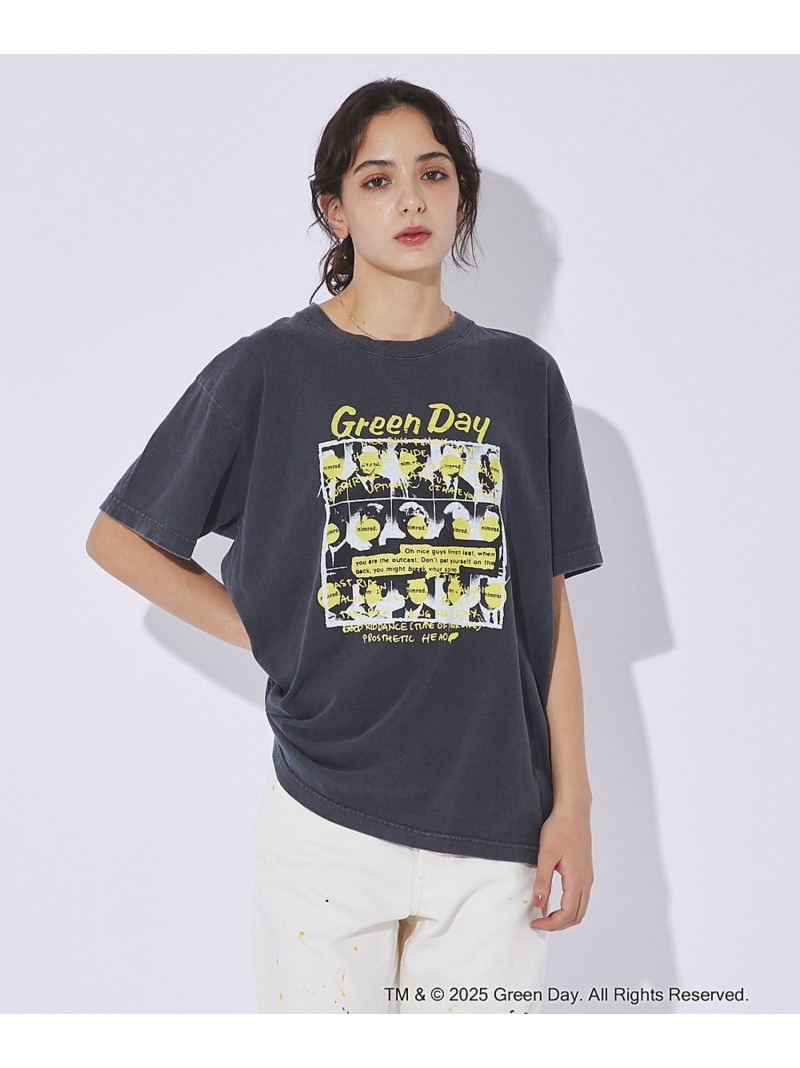ABAHOUSE LASTWORD 【GOOD ROCK SPEED/グッドロックスピード】GREEN DAY /グ アバハウス トップス カットソー・Tシャツ ホワイト ブラック【送料無料】