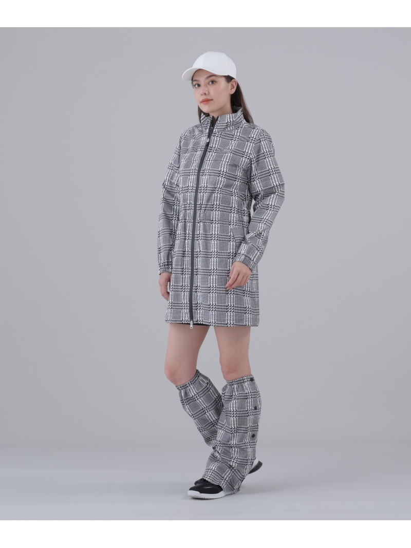 St ANDREWS ホースビットチェックレインワンピース (LADIES) セントアンドリュース ジャケット・アウター レインコート ホワイト【送料無料】