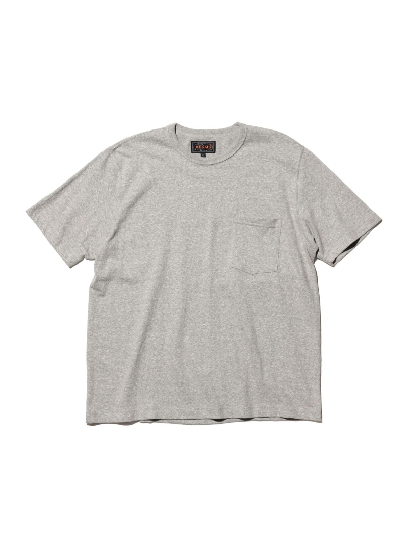 BEAMS PLUS Pocket Tee Round Body ビームス メン トップス カットソー・Tシャツ グレー ネイビー ブラック ホワイト【送料無料】｜ Fashion Men