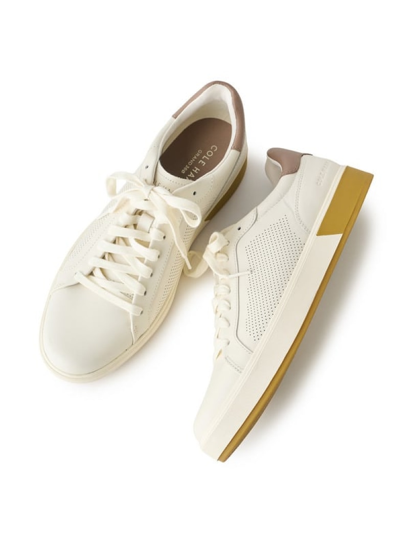 MEN'S BIGI 【COLE HAAN/コールハーン】MEN'S BIGI限定 GRANDPRO Angelace LLT Sneaker スニーカー メンズ ビギ シューズ・靴 スニーカー ブラック ベージュ【送料無料】