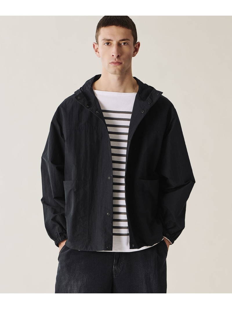 【SALE／30%OFF】Bshop ORCIVAL ｜ タイプライター フードライトジャケット MEN ビショップ ジャケット・アウター その他のジャケット・アウター ブラック【RBA_E】【送料無料】｜ Fashion Men