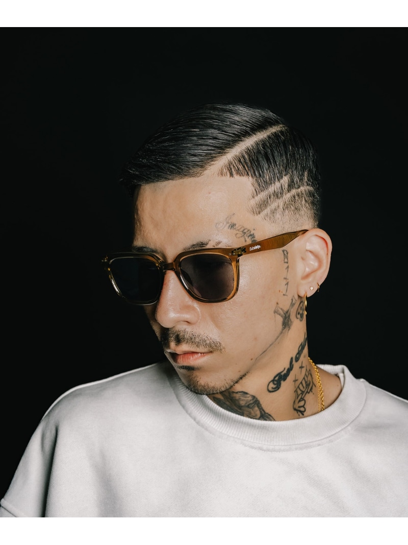 【SALE／20%OFF】Subciety Sunglass-Swan- サブサエティ ファッション雑貨 サングラス カーキグリーン ブラック ベージュ【RBA_E】【送料無料】