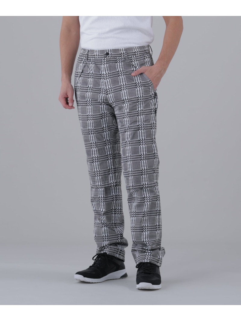 St ANDREWS ホースビットチェックレインパンツ (MENS) セントアンドリュース ジャケット・アウター レインコート ホワイト【送料無料】｜ Fashion Men