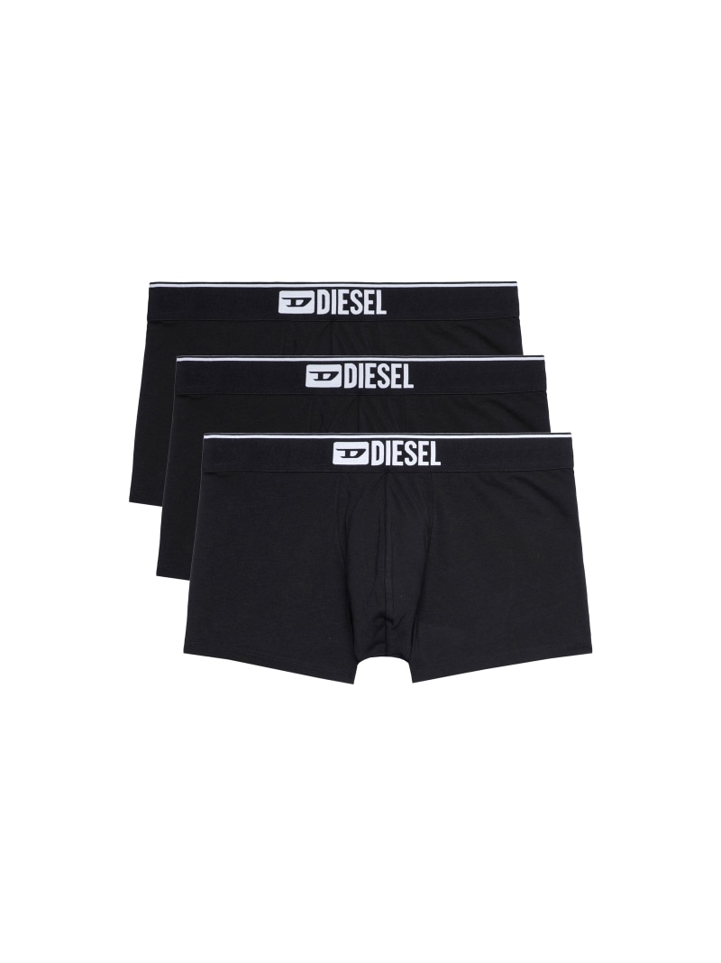 DIESEL メンズ ボクサーパンツ 3枚パック ディーゼル インナー・ルームウェア ボクサーパンツ・トランクス レッド ブラック【送料無料】
