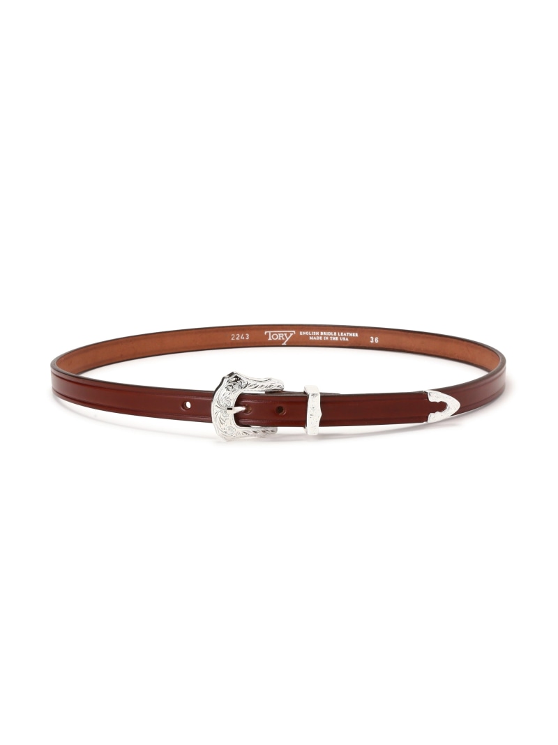 B'2nd TORY LEATHER(トリーレザー) 3/4 inch 3-Piece Silver Buckle Set Belt ビーセカンド ファッション雑貨 ベルト ブラック ブラウン【送料無料】 11,165円