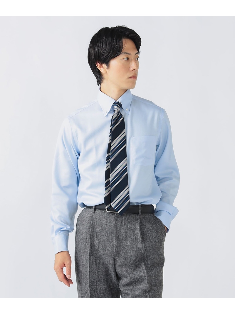 BEAMS HEART MEN イージーケア ボタンダウンカラー シャツ ビームス ハート トップス シャツ・ブラウス ホワイト【送料無料】