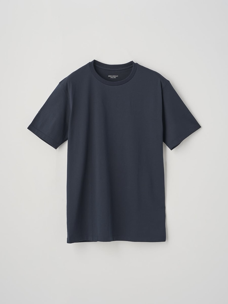 JOHN SMEDLEY 一風変わった綿織物天竺半袖プルオーバー｜UTS912｜UNDERWEAR for MEN ジョンスメドレー トップス カットソー・プルオーバー 米国海軍【貨物輸送無料】