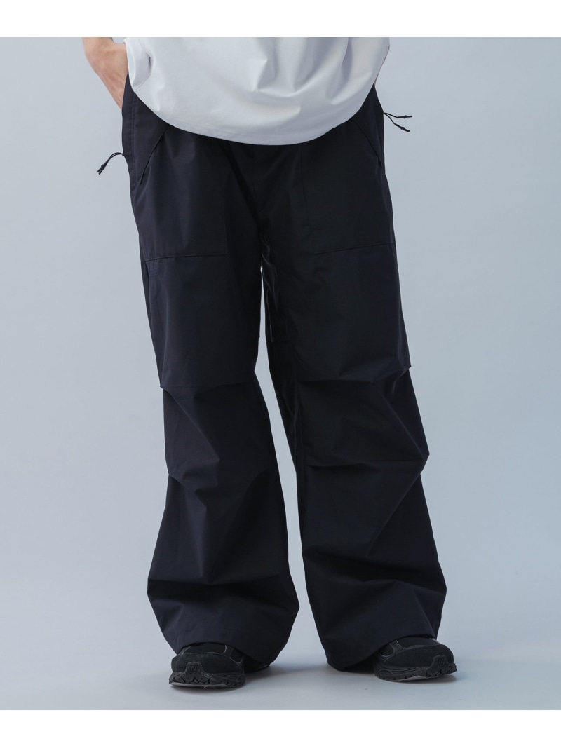 +phenix WIDE PANTS ワイドパンツ GORE-TEX WINDSTOPPER? シフォン パンツ その他のパンツ ブラック ネイビー【送料無料】