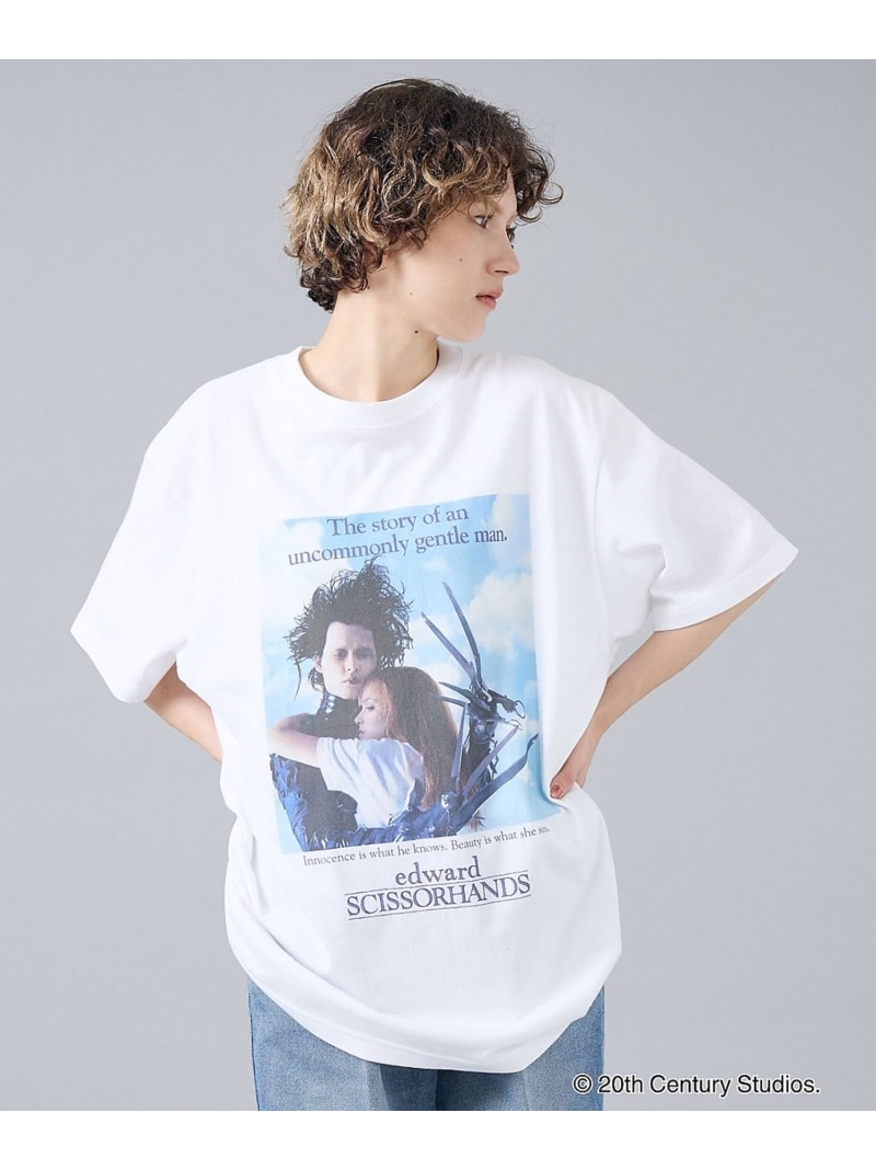 ABAHOUSE LASTWORD 【GOOD ROCK SPEED/グッドロックスピード】EDWARD SCISS アバハウス トップス カットソー・Tシャツ ホワイト【先行予約】*【送料無料】