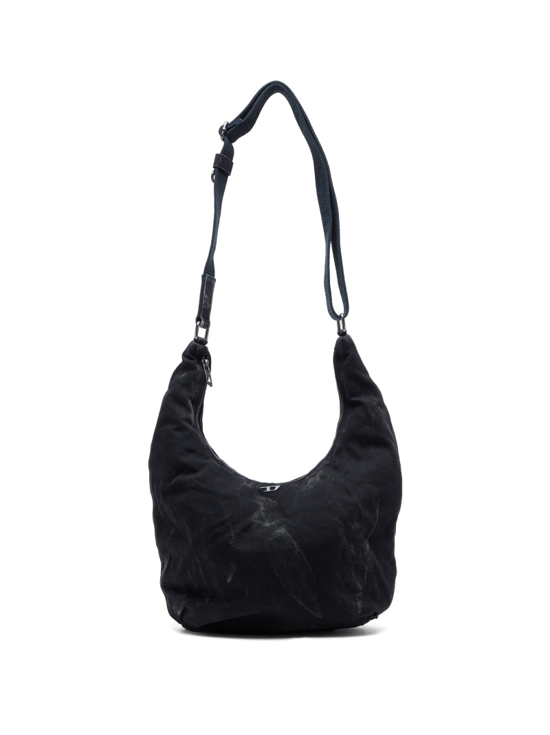 DIESEL メンズ ホーボーバッグ RAVE RAVE HOBO X ディーゼル バッグ ボディバッグ・ウエストポーチ ブラック【送料無料】