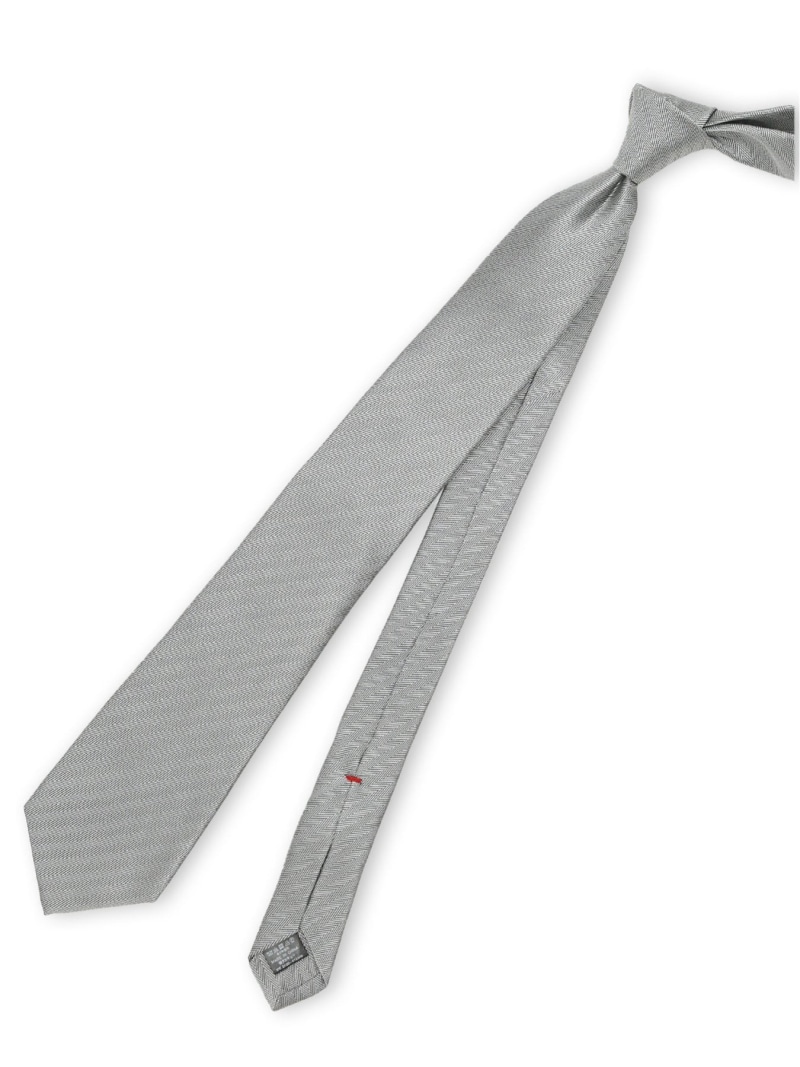 【SALE／15%OFF】m.f.editorial セッテピエゲ シルクソリッド レギュラータイ 8cm幅 【26SS】 タカキュー スーツ・フォーマル ネクタイ・蝶ネクタイ グレー ワインレッド ピンク ブルー【RBA_E】【送料無料】