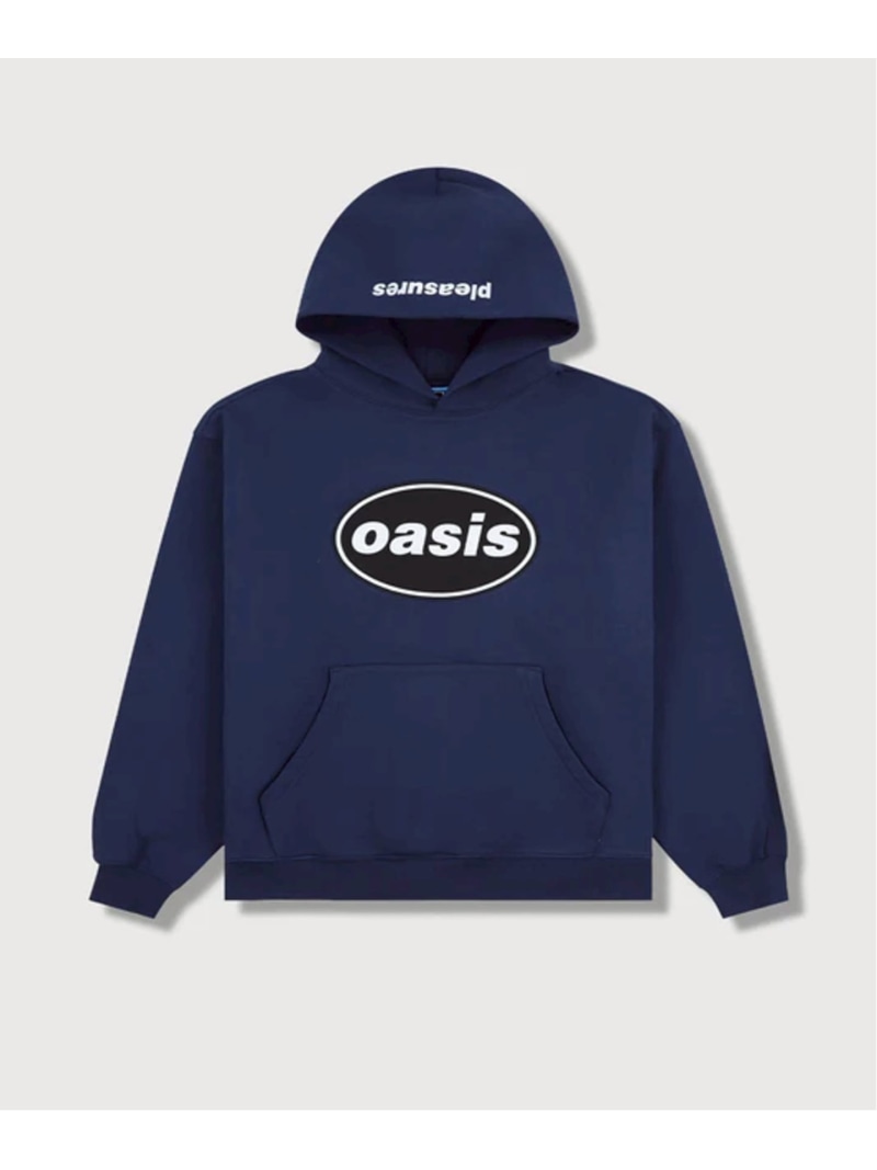 【SALE/30%OFF】WISM PLEASURES * OASIS KNEBWORTH HOODIE ウィズム トップス カットソー・Tシャツ ネイビー【RBA_E】【送料無料】| Fashion Men