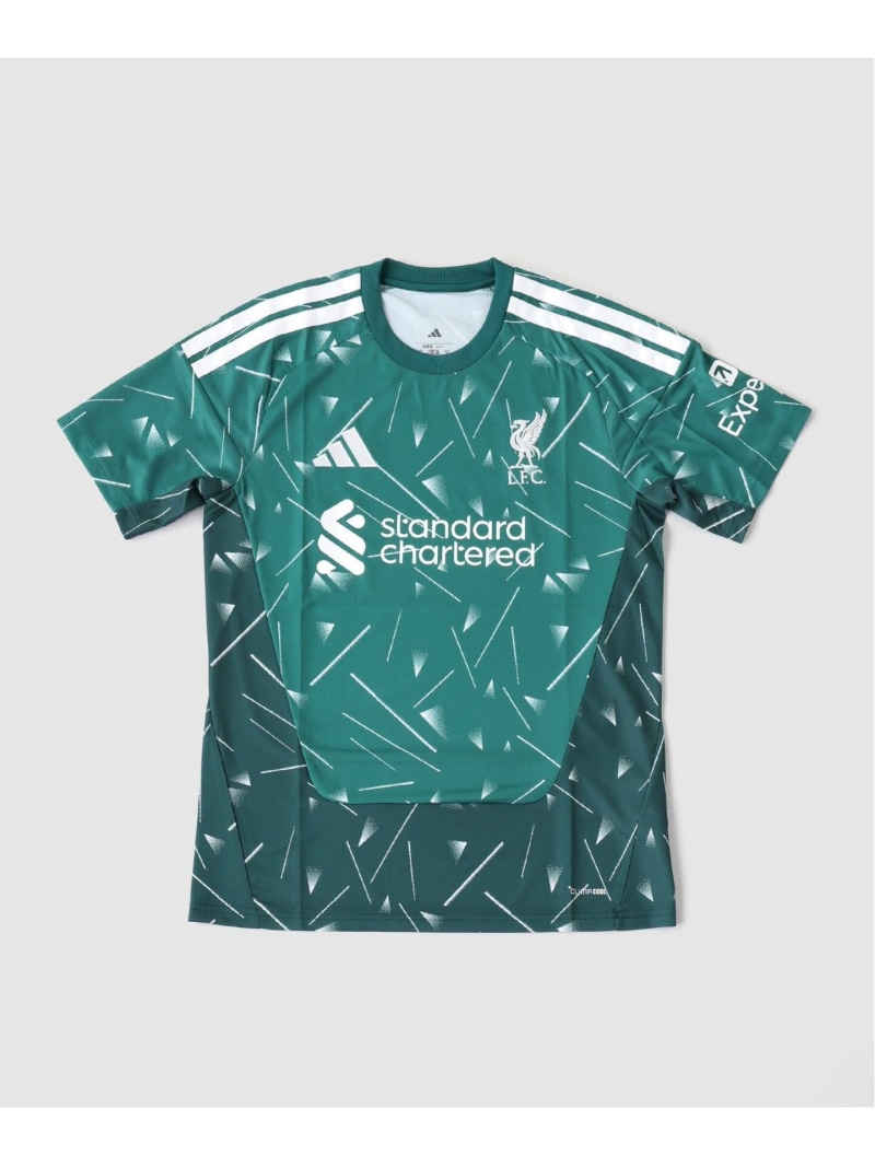 Liverpool FC 【adidas / アディダス】Liverpool FC adidas FBLI LFC GK JSY フォーワンセブン エディフィス トップス カットソー・Tシャツ グリーン【送料無料】｜ Fashion Men