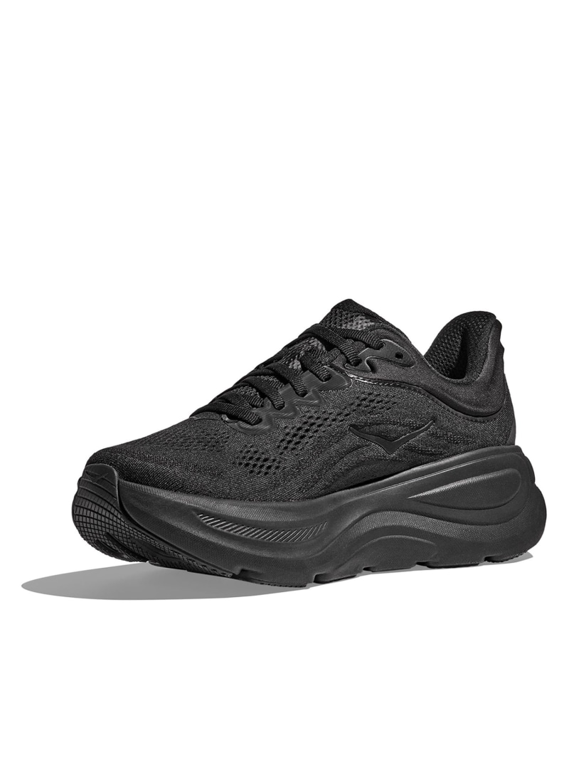 BEAMS BEAMS｜HOKA / BONDI 9｜メンズ スニーカー シューズ｜ランニングシューズ｜厚底 クッション性 反発力｜快適 履き心地｜通気性 ニット素材｜春夏秋冬 ビームス メン シューズ・靴 スニーカー ブラック【送料無料】｜ Fashion Men 16,940円