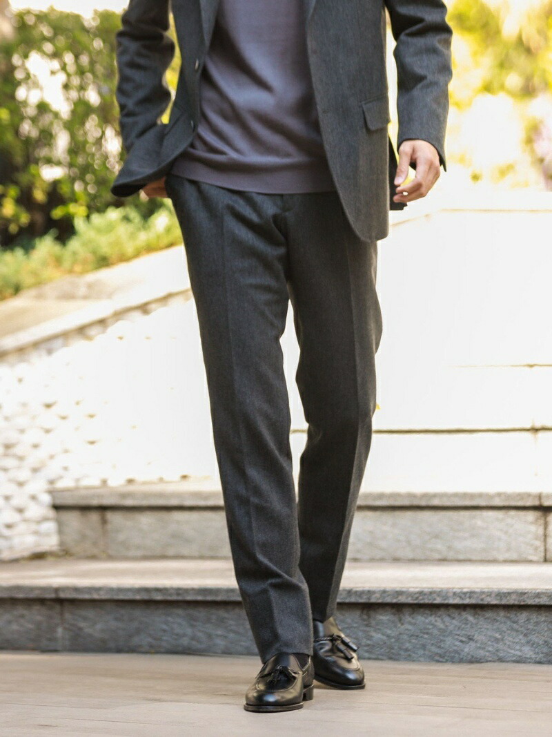 春夏新色 Paul Stuart Stuart S Traveler ウールラッセルスラックス セットアップ対応 ポール スチュアート パンツ ジーンズ スラックス ドレスパンツ グレー ネイビー Rakuten Fashion Men 再再販 Skylines Ae