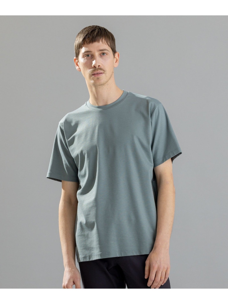 【SALE／30%OFF】JOSEPH HOMME コンパクトストレッチジャージー クルーネックTシャツ ジョゼフ オム トップス カットソー・Tシャツ ネイビー グリーン ホワイト ピンク ブラック【RBA_E】【送料無料】