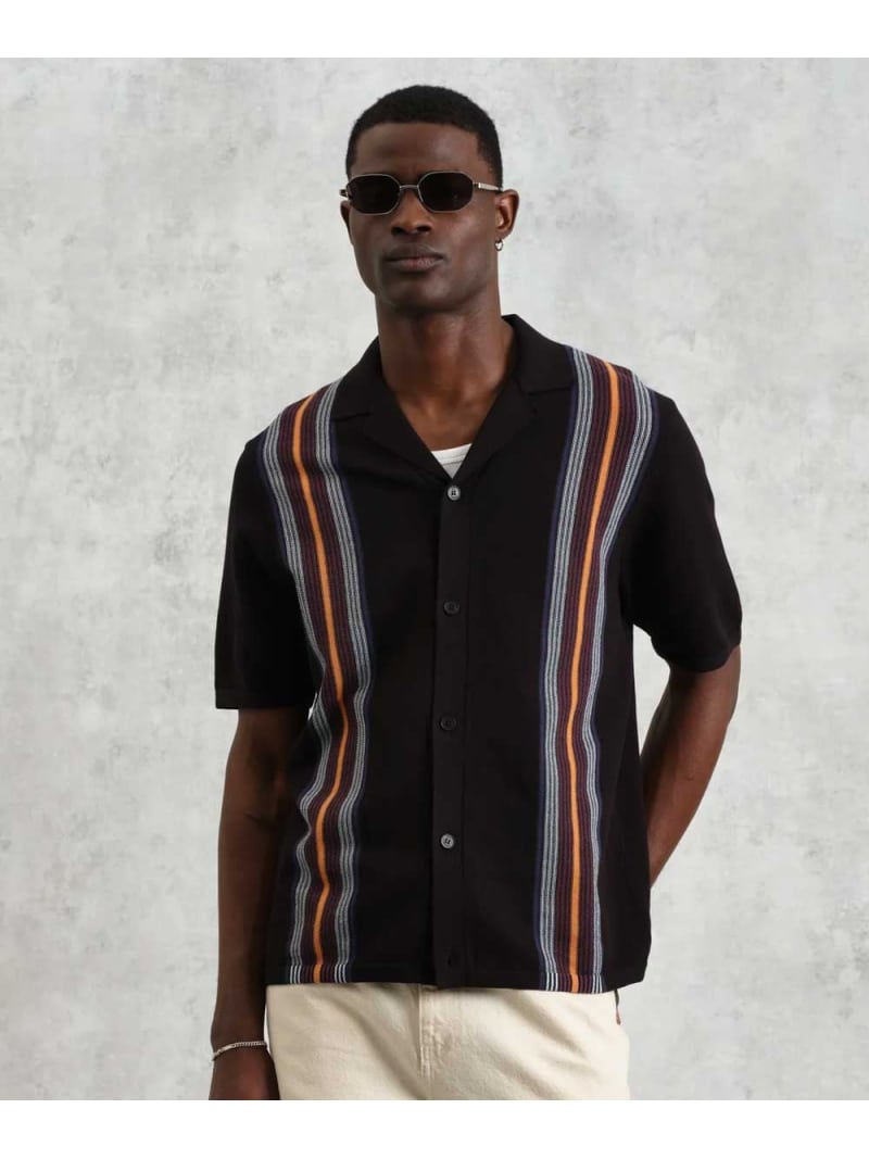 Wax London アイビーシャツ COTTON STRIPE ワックスロンドン トップス シャツ・ブラウス【送料無料】| Fashion Men