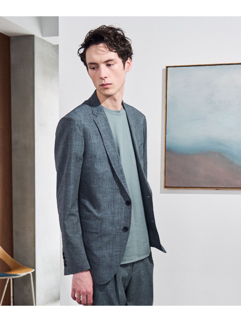 【SALE／30%OFF】JOSEPH HOMME クールドッツストレッチ ジャケット ジョゼフ オム ジャケット・アウター テーラードジャケット・ブレザー ネイビー グレー ブルー【RBA_E】【送料無料】