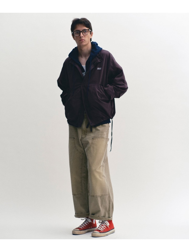 Bshop SEDAN ALL-PURPOSE ｜ コットンキャンバス ダブルニーパンツ MEN ビショップ パンツ その他のパンツ ブラック カーキグリーン【送料無料】