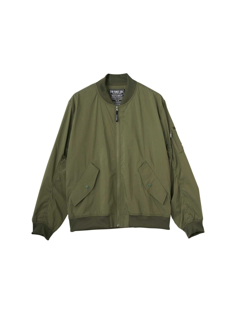 HYSTERIC GLAMOUR HYSTERIC STAR MA-1ジャケット ヒステリックグラマー ジャケット・アウター ブルゾン・ジャンパー ブラック カーキグリーン【送料無料】