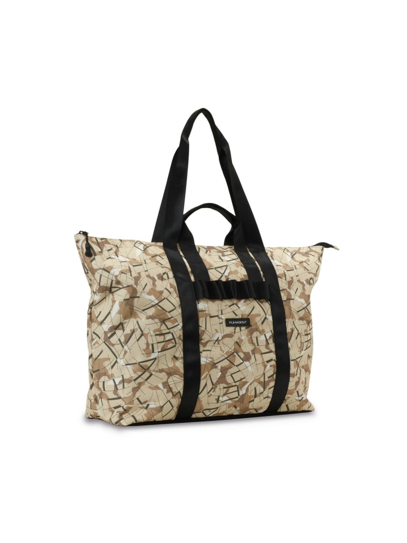 PUMA ユニ一発やる ゴルフ レオ 家鴨 AOP ダイヨウリョウ トートバッグ 34L LARGE LEOCAMO AOP TOTE BAG ピューマ 御徒面子 トートバッグ【貨物輸送無料】