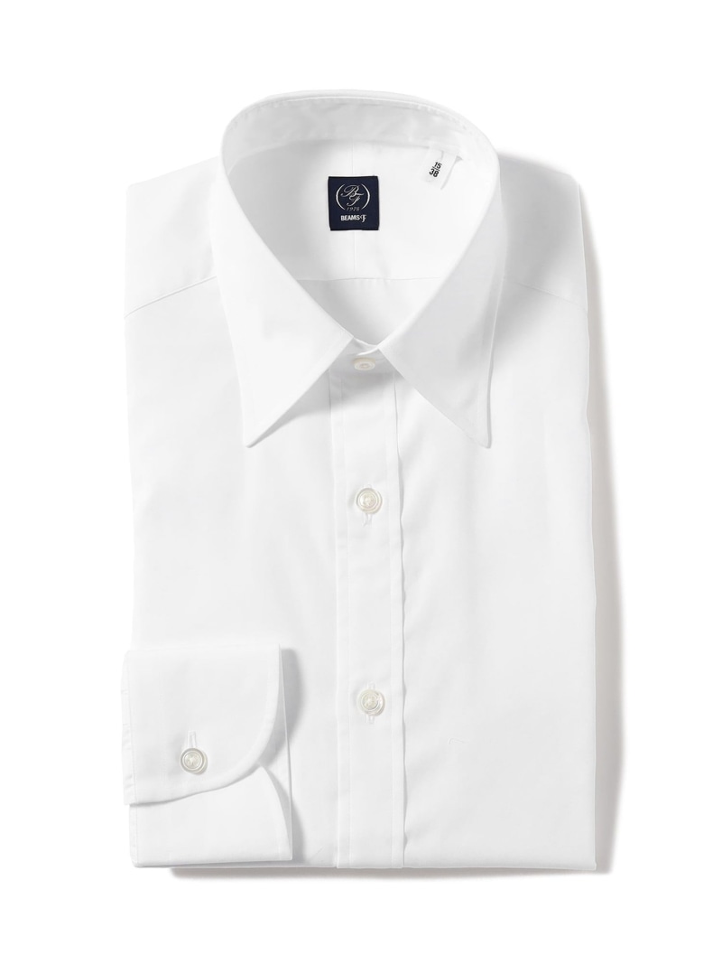BEAMS F ブロード レギュラーカラーシャツ ビームス メン トップス シャツ・ブラウス ホワイト【送料無料】｜ Fashion Men
