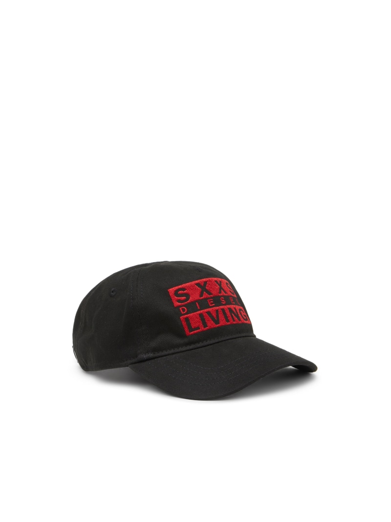 【SALE／40%OFF】DIESEL メンズ ベースボールキャップ C-SUX ディーゼル 帽子 キャップ ブラック【RBA_E】【送料無料】