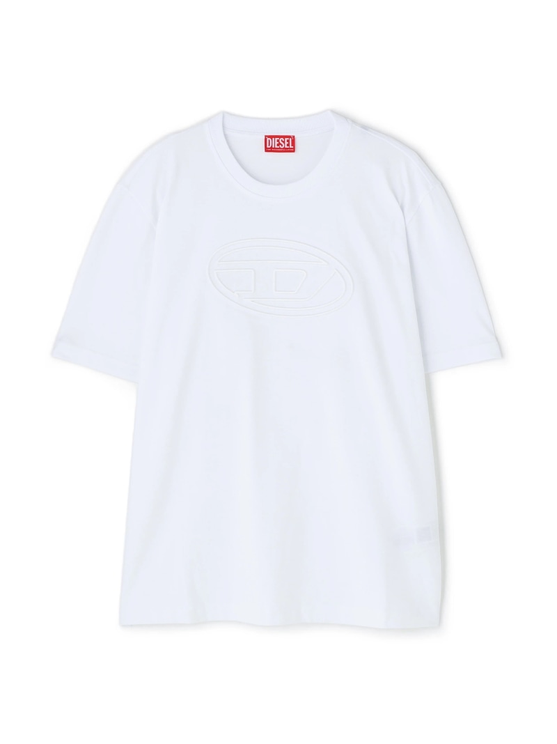 LHP DIESEL/ディーゼル/T - ADJUST - BIGOVAL エルエイチピー トップス カットソー・Tシャツ ホワイト ブラック【送料無料】