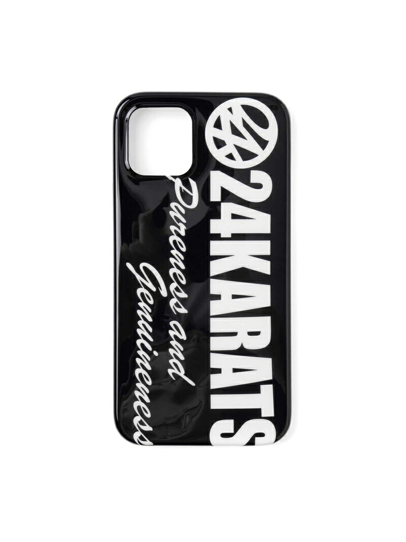 24karats 24karats 11 Bold Case Logo Pro U Iphone アクセサリー バーチカルガレージ ファッショングッズ ブラック ベージュ レッド 携帯ケース 営業 U