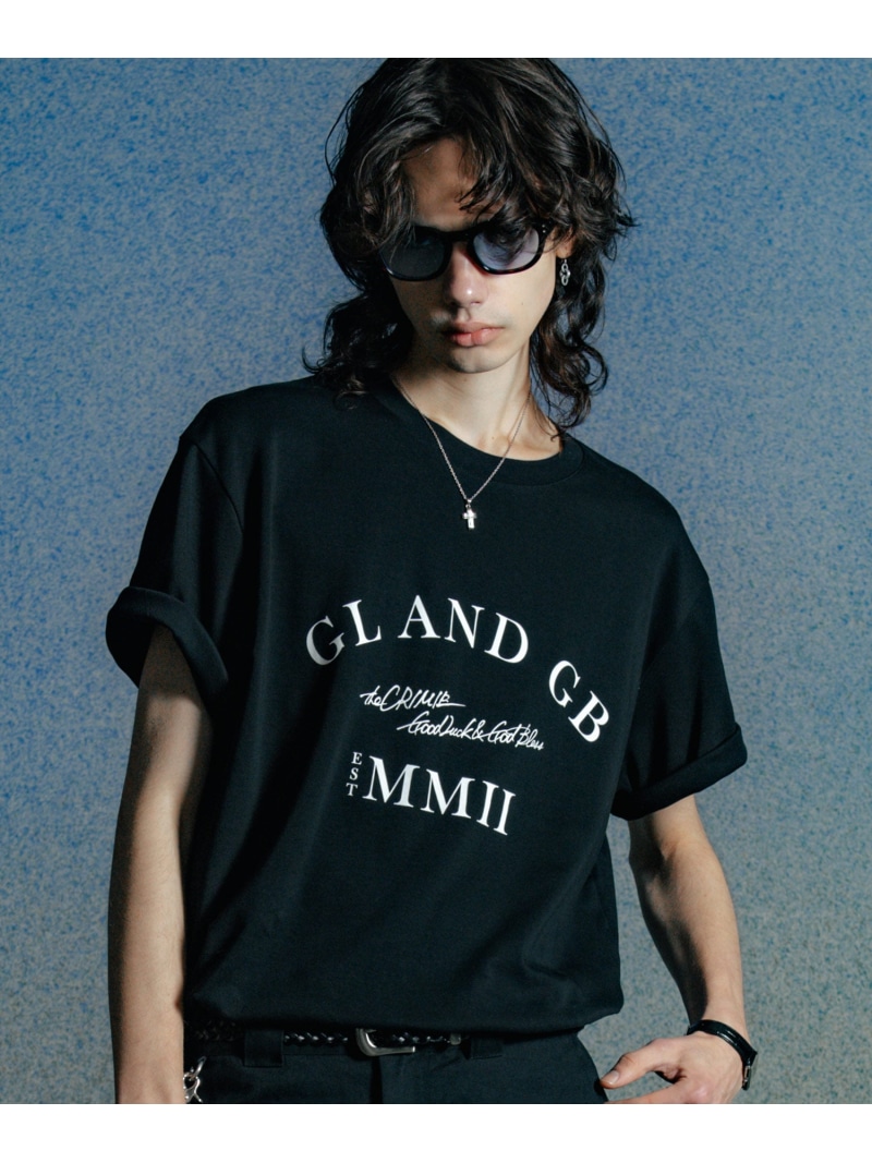 THE CRIMIE GL AND GB CLUB T SHIRT ガーデン トップス カットソー・Tシャツ ブラック ホワイト【送料無料】