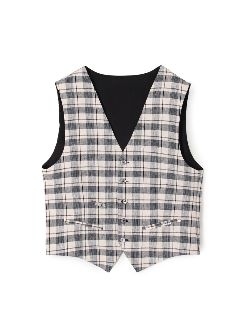 TOMORROWLAND BUYING WEAR ERRICO FORMICOLA リネン綿織物 照合のしるしより良い トゥモローランド トップス より良い・ジレ 白いこと【貨物輸送無料】