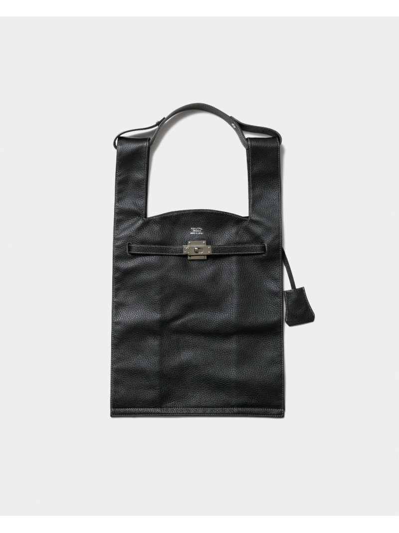 beautiful people 【renewal】large market bag インチ shrink leather ビューティフルピープル 御徒面子 トートバッグ サクラ色 赤銅色 薄墨色 黒いこと【貨物輸送無料】