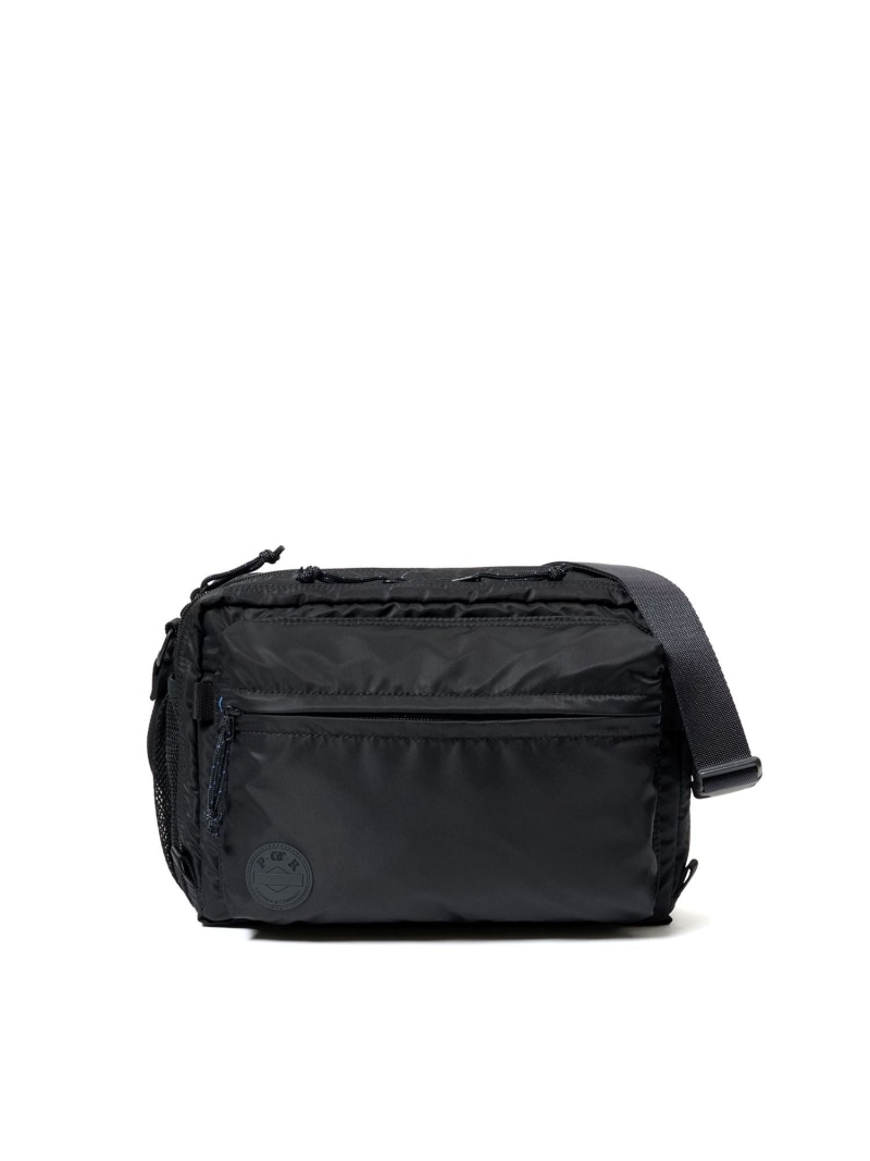POTR パックス ショルダーパック(L) with スーベニアバッグ ポーター バッグ ショルダーバッグ ブラック【送料無料】| Fashion Men
