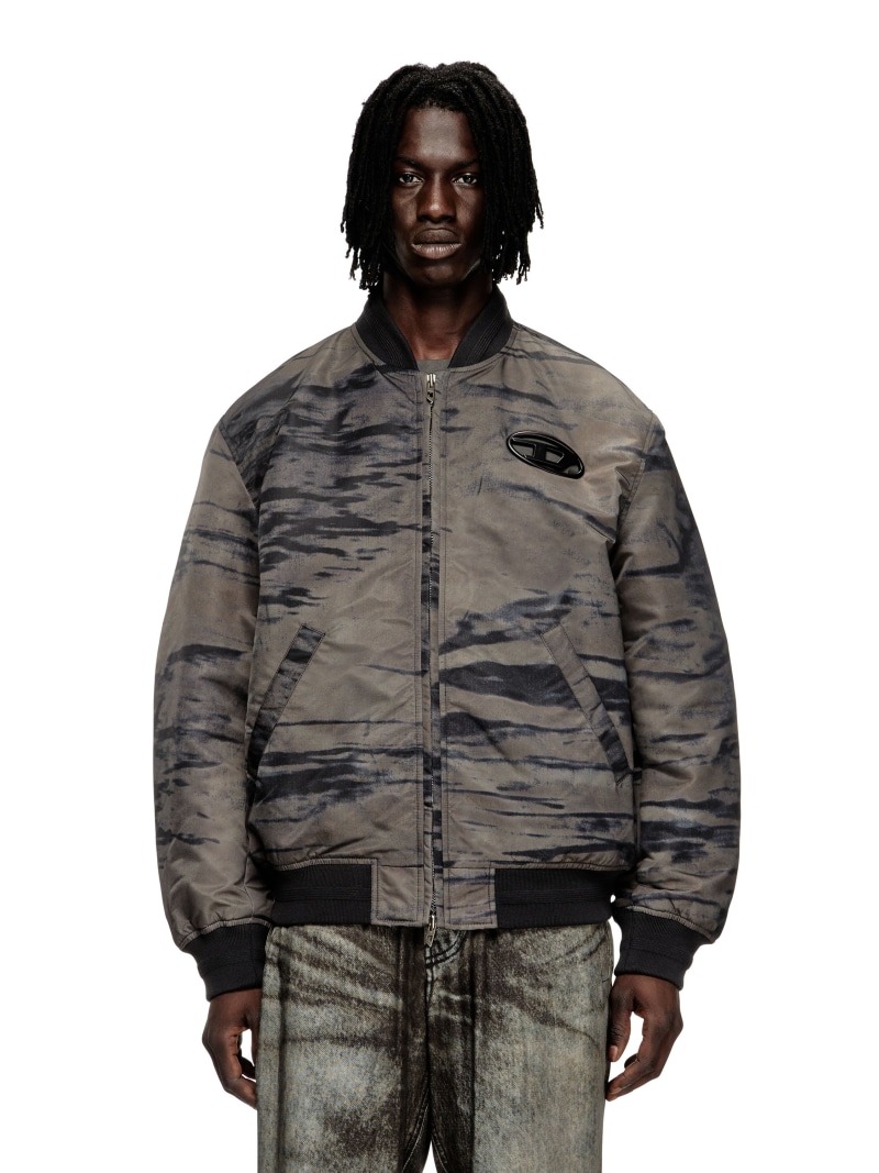 J*3様 新品 DIESEL ディーゼル メンズ ジャケット アウター ブルゾン DIESEL ディーゼル パデッドジャケット メンズ ブランド アウター