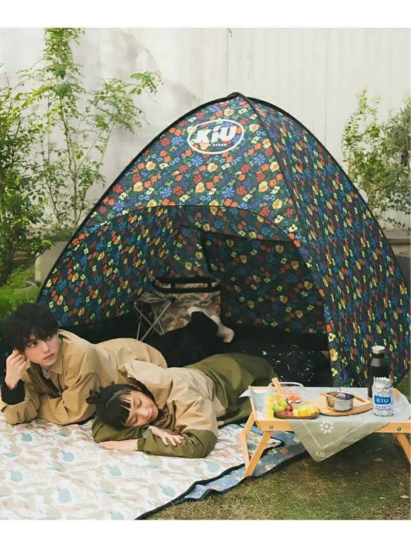 【楽天市場】KiU KiU/POPUP SUN SHADE Medium ポップアップテント サンシェード 撥水 防水 UVカット キャンプ