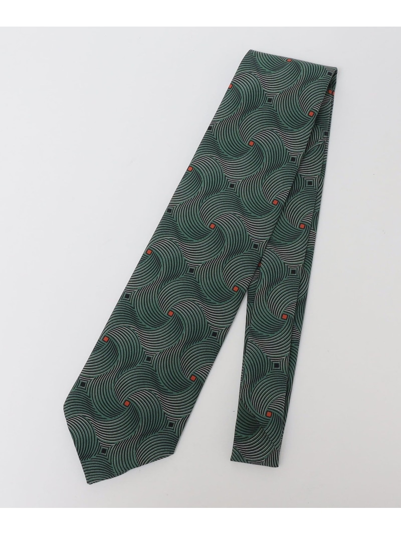 【SALE/40%OFF】SHIPS MEN 【SHIPS別注】Stefano cau: スワール柄 プリント ネクタイ シップス スーツ・フォーマル ネクタイ・蝶ネクタイ ネイビー ブルー【RBA_E】【送料無料】