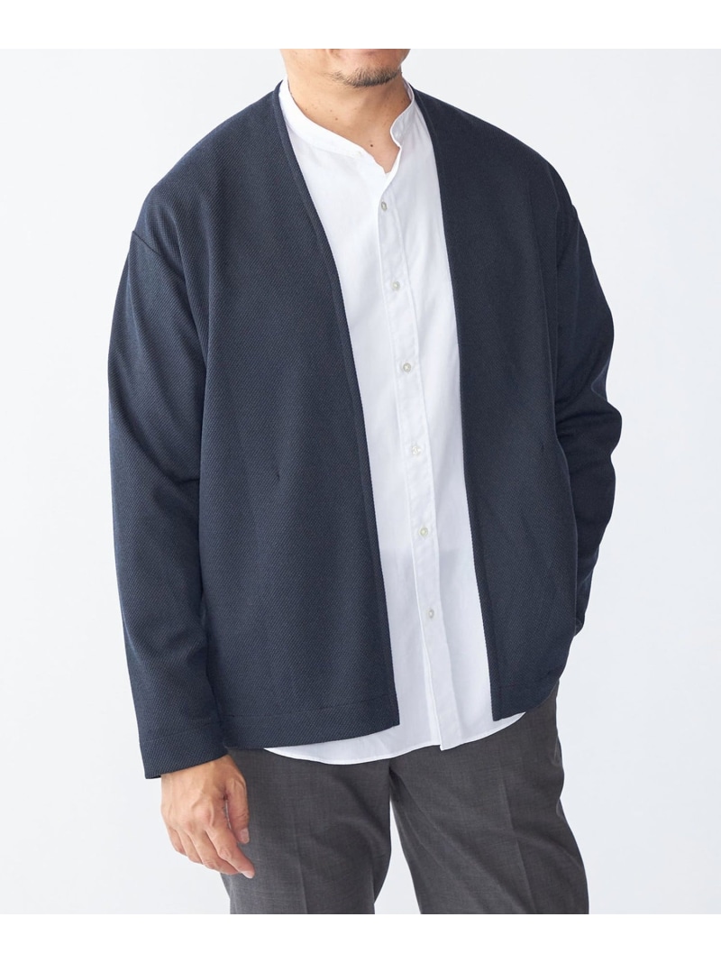 SHIPS MEN SHIPS:＜室内用便器能力のある＞ドビー メッシュ 否色合い ジレー シップス トップス ジレー 薄墨色 米国海軍【貨物輸送無料】 メンズファッション-カーディガン-トップス