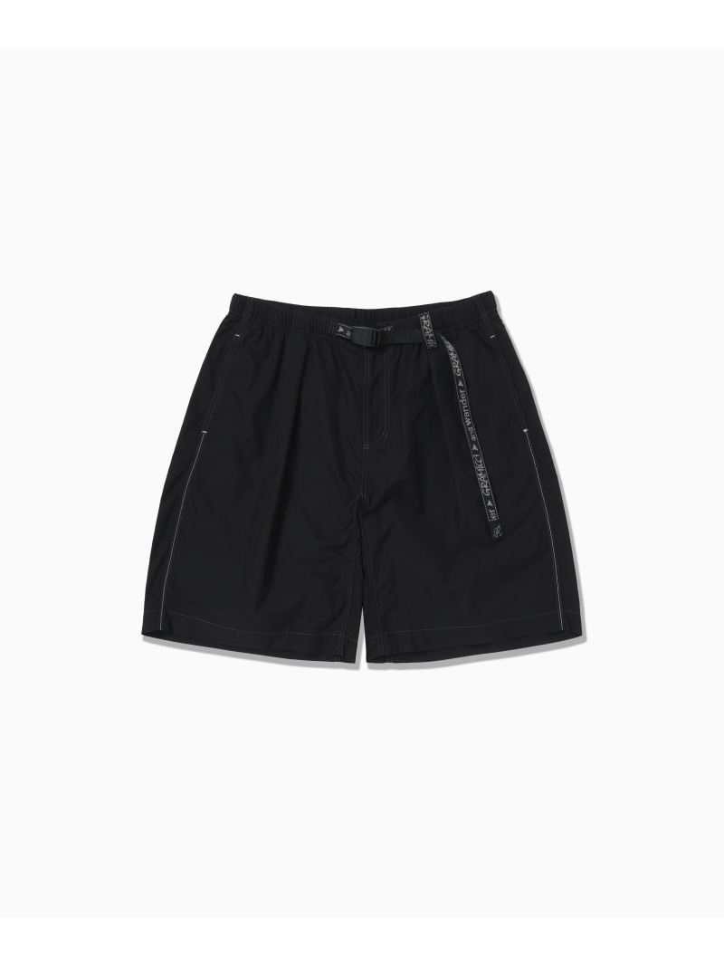 【SALE／30%OFF】and wander Gramicci &times; and wander C/N g-short アンドワンダー パンツ その他のパンツ カーキグリーン ブラック【RBA_E】【送料無料】｜ Fashion Men