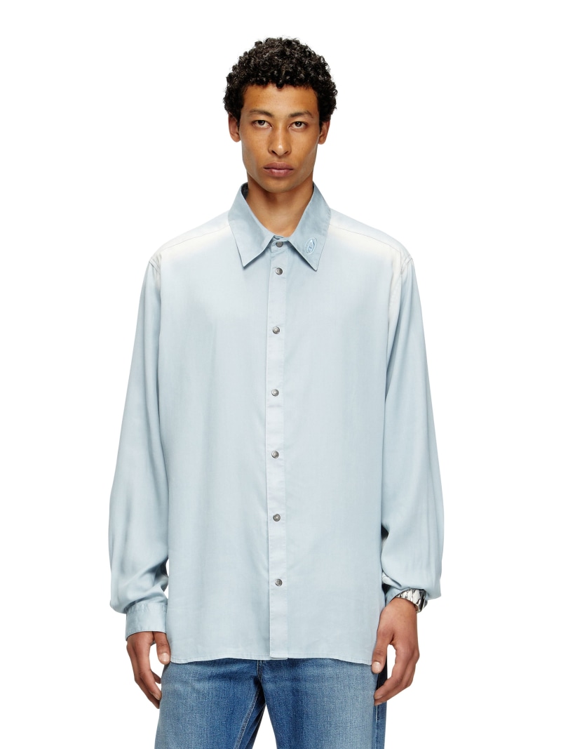【SALE/40%OFF】DIESEL メンズ 長袖シャツ S-SIMPLY-JLCI ディーゼル トップス シャツ・ブラウス【RBA_E】【送料無料】