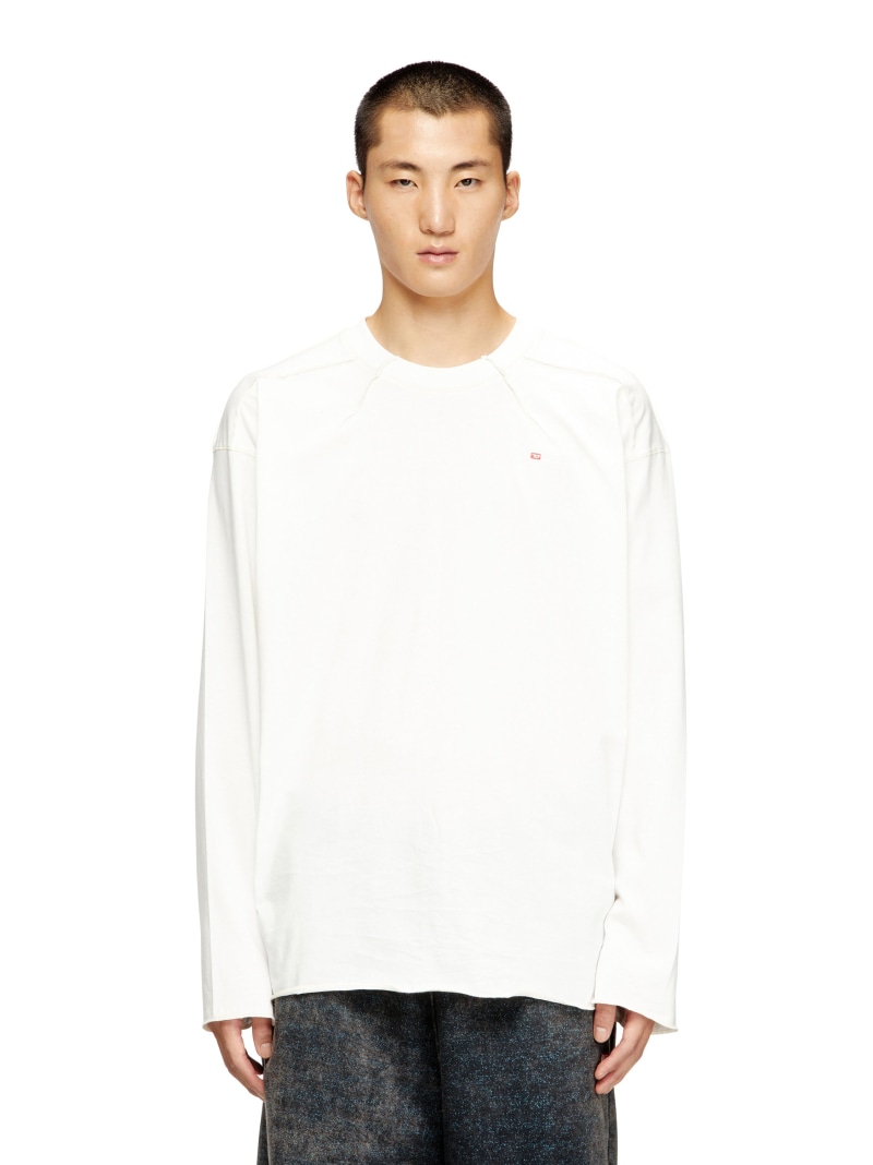 楽天市場】DIESEL メンズ 長袖Tシャツ T-CRAO-LS ディーゼル トップス