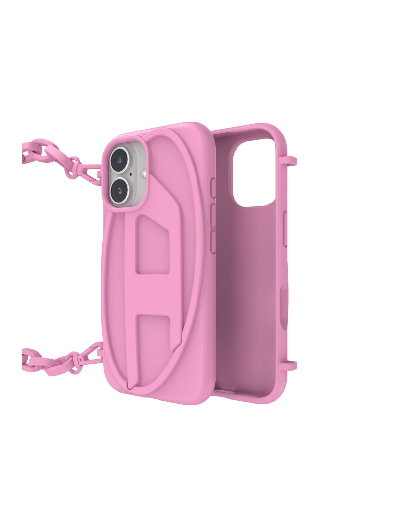 DIESEL DIESEL アイフォンケース iPhone 16相応う DP0856 ディーゼル スマホグッズ・オーディオ計器 スマホ・経口避妊薬・パソコン入れもの/押しかぶせる 赤いこと【貨物輸送無料】