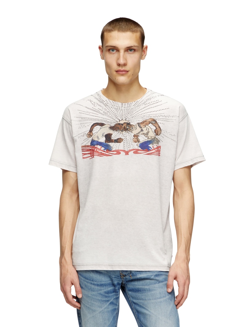 【SALE/40%OFF】DIESEL メンズ Tシャツ T-NORM-T15 ディーゼル トップス カットソー・Tシャツ【RBA_E】【送料無料】