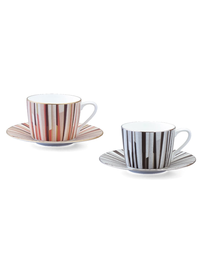 NARUMI 【公式】シャグリーン ティーコーヒー兼用カップ\u0026ソーサー(アソート) 270cc ナルミ 食器・調理器具・キッチン用品 食器・皿 ブラック【送料無料】