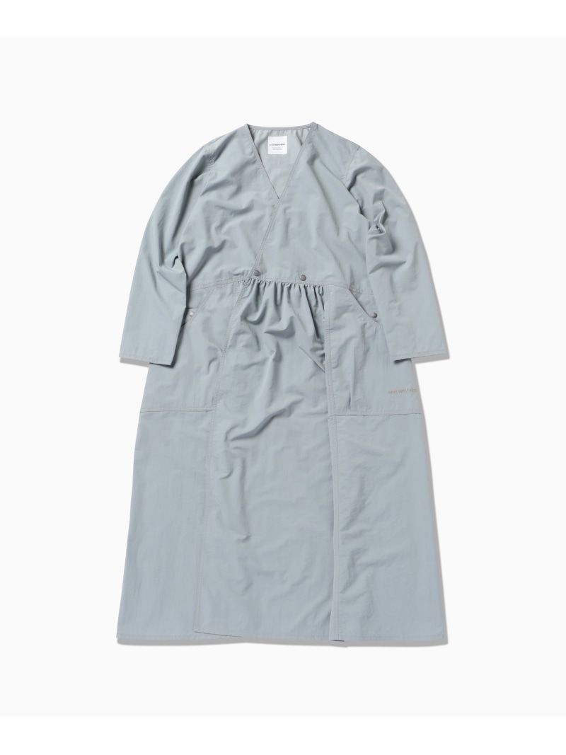 【SALE／30%OFF】and wander crinkled nylon cachecoeur (W) アンドワンダー トップス シャツ・ブラウス グレー ブラック ブルー【RBA_E】【送料無料】｜ Fashion Men